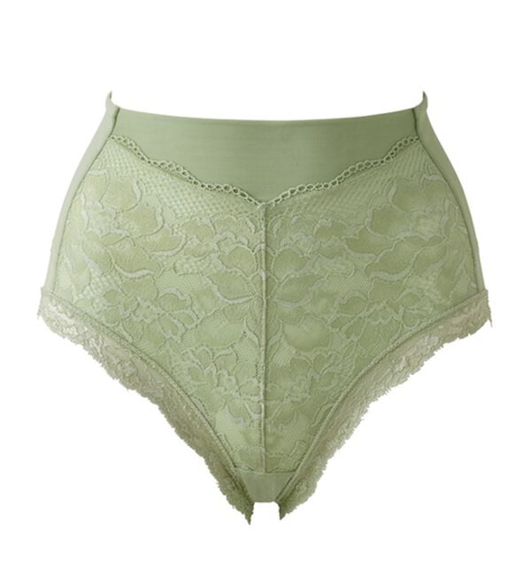 YU'NOW（ユナウ）の「ぷるるんバストの育乳ブラのセットショーツ（ショーツ）」｜ピスタチオ