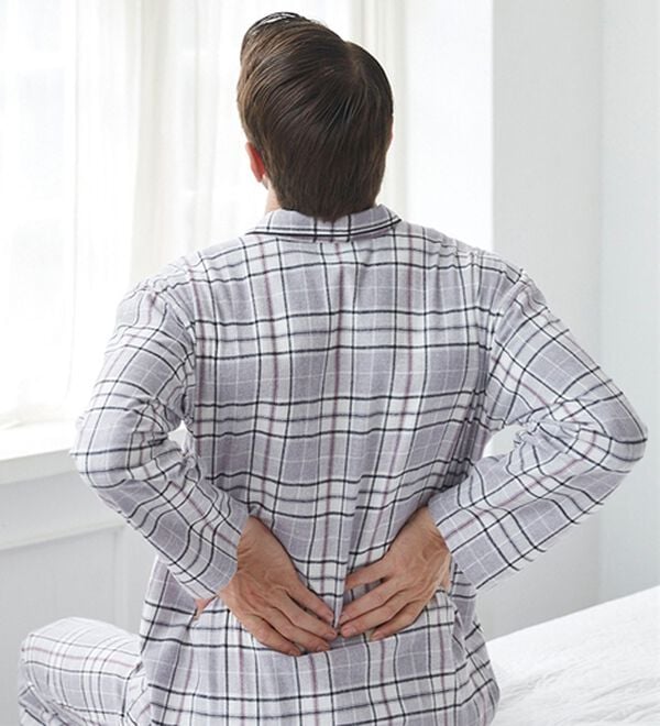 「＜コムルヴァン・オム・ウェルネス＞綿１００％腰ラクパジャマ（メンズルームウェア）」｜詳細画像