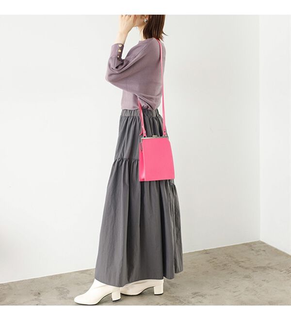 GeeRA（ジーラ）の「袖ボタン付ドルマンニットトップス（ニット・セーター）」｜詳細画像