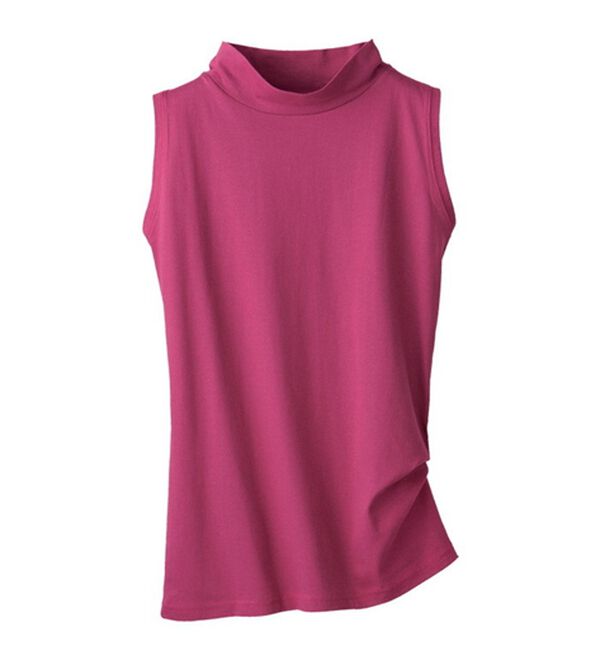 LAVIENNE（ラヴィエンヌ）の「綿１００％着回し最適ハイネック（肌着・インナーウェア）」｜詳細画像