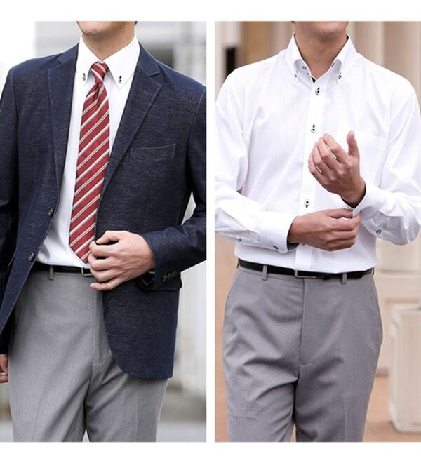 「【５枚セット】品質自慢！形態安定メンズワイシャツ（メンズワイシャツ）」｜詳細画像