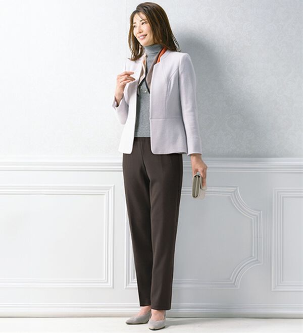 ルフラン（ルフラン）の「【３本組】ぴったりサイズが選べるあったかパンツ（フルレングスパンツ）」｜詳細画像