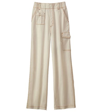 ルフラン（ルフラン）の「柔らか楽ちん！ポケットデザインパンツ（フルレングスパンツ）」