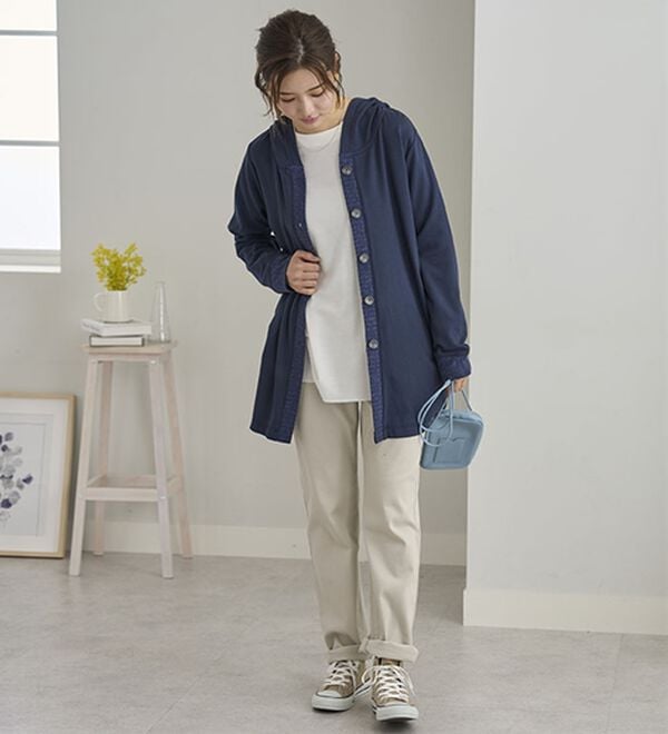 BELLUNA（ベルーナ）の「【メルティポンチ】フード付ブルゾン（ブルゾン）」｜詳細画像