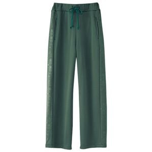 BELLUNA（ベルーナ）の「＜ｍｏｚ＞ぬくぬくイージープリントパンツ（フルレングスパンツ）」｜グリーン