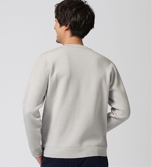 REMEN'S（リメンズ）の「【洗える】やわらかタッチクルーネックセーター（メンズニット・セーター）」｜詳細画像