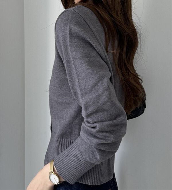 GeeRA（ジーラ）の「裾スリットカーデ（ニットカーディガン）」｜詳細画像