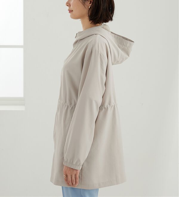 BELLUNA（ベルーナ）の「はっ水加工ドロスト使い軽量パーカー（その他ジャケット）」｜詳細画像