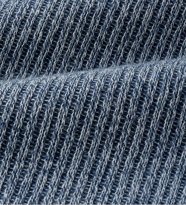 「＜デコイ＞衿デザイン杢調トレーナー（メンズトレーナー）」｜詳細画像