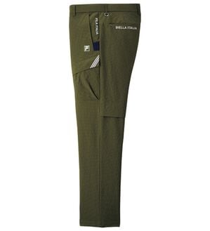 「＜フィラ＞３６０&deg;ベンチレーションシアサッカーパンツ（メンズスラックス）」｜カーキ