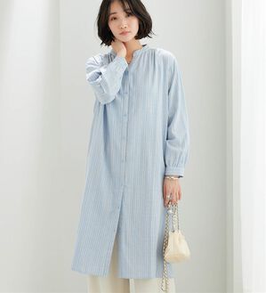 BELLUNA（ベルーナ）の「綿100％ダブルガーゼ素材ワンピース（その他ワンピース）」｜詳細画像