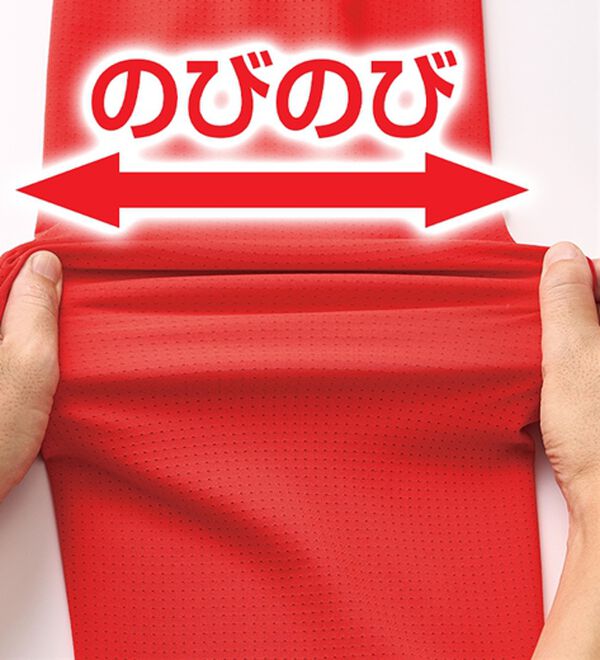 「＜アディダス＞ファブリックミックスバックメッシュ半袖シャツ（メンズゴルフウェア）」｜詳細画像