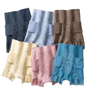 「【６色組】新・２重サポート骨盤ショーツガードル（ショーツ）」｜6色組