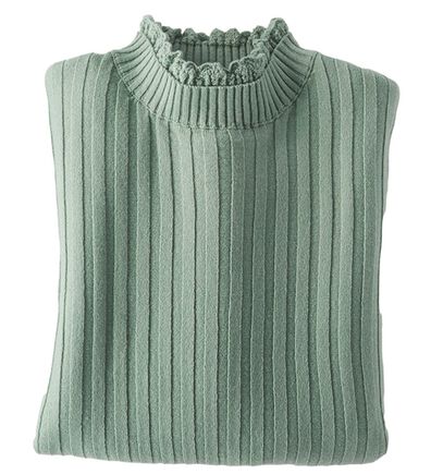 BELLUNA（ベルーナ）の「ウール入りウォッシャブルセーター（ニット・セーター）」