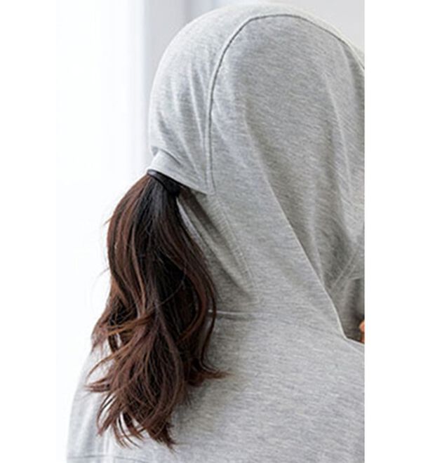 BELLUNA（ベルーナ）の「絶対に焼けたくない！後プリーツＵＶパーカー（パーカー）」｜詳細画像