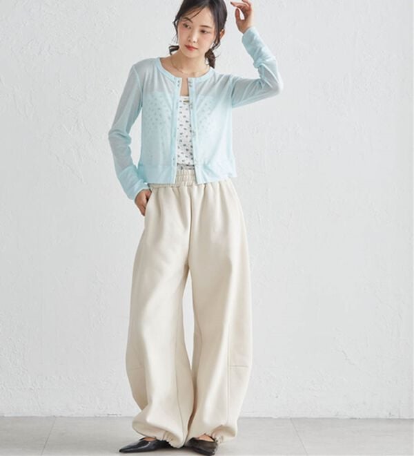 RANAN（ラナン）の「シアーリブカーディガン（その他カーディガン）」｜詳細画像