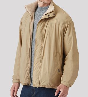 「＜コムルヴァン・オム＞フリース裏地の洗練ライトジャケット（メンズジャケット）」｜詳細画像