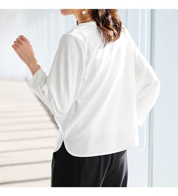 RANAN（ラナン）の「【４点セット】カーデ以上ジャケット未満キレイみえ印象チェンジセットスーツ（その他スーツ）」｜詳細画像