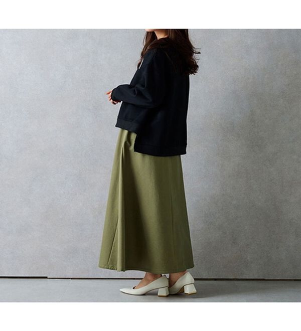 RANAN（ラナン）の「＜裏フリース＞マキシスカート（ロングスカート）」｜詳細画像