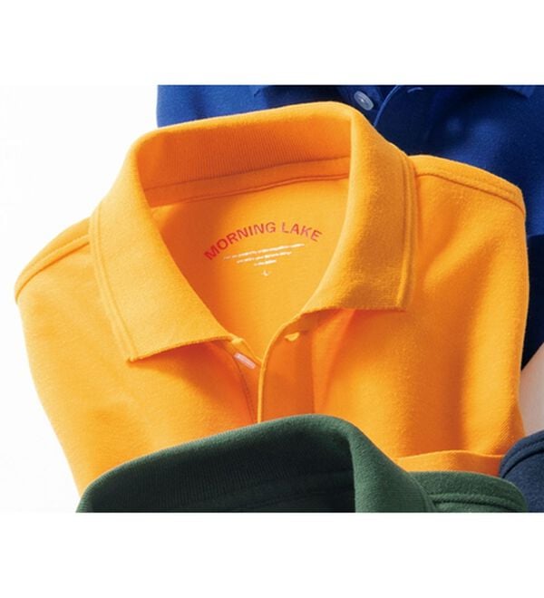 「毎日着たい吸汗速乾ポロシャツ（メンズポロシャツ）」｜オレンジ