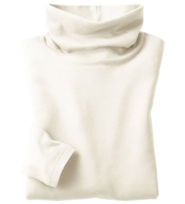 「【５色組】吸湿発熱　素肌よろこぶ綿１００％タートルネックインナー（肌着・インナーウェア）」｜詳細画像