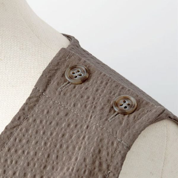 BELLUNA（ベルーナ）の「＜ｍｏｚ＞涼やか綿混素材ポケット付ジャンパードレス（ジャンパースカート）」｜詳細画像