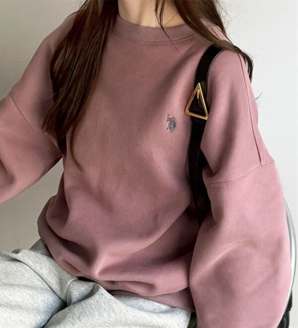 GeeRA（ジーラ）の「【U.S. POLO ASSN.】表ピーチ裏起毛スウェット（トレーナー・スウェット）」｜詳細画像