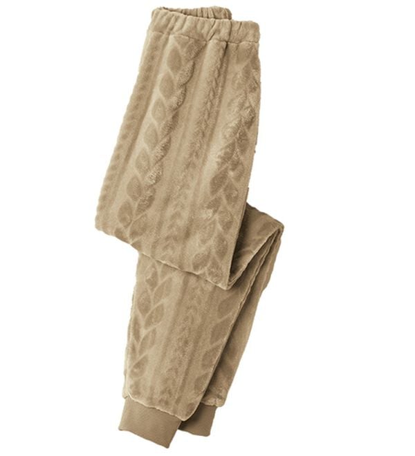 LAVIENNE（ラヴィエンヌ）の「ケーブルフリースジャケットパジャマ（パジャマ・ルームウェア）」｜詳細画像