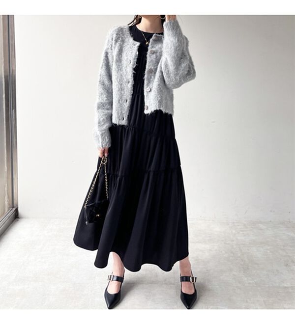 GeeRA（ジーラ）の「オケージョンにも対応！コルセット風デザインワンピ（その他ワンピース）」｜詳細画像