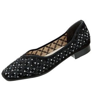 ルフラン（ルフラン）の「お洒落なキラキラパンプス（パンプス）」｜ブラック