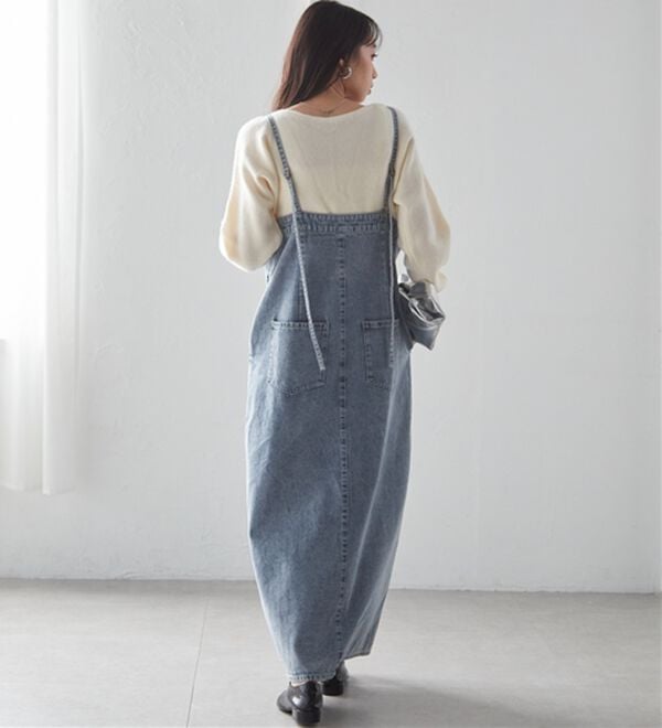 RANAN（ラナン）の「フロントジップデニムジャンスカ（その他ワンピース）」｜詳細画像