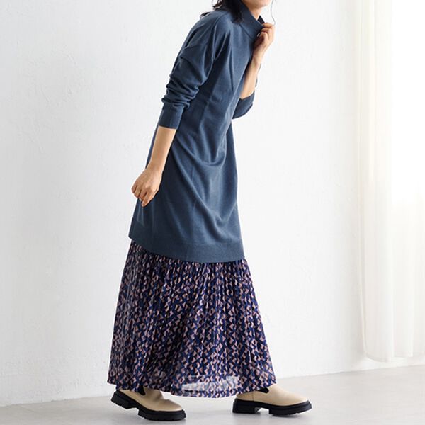 RANAN（ラナン）の「カシミヤタッチニットワンピース（ニットワンピース）」｜詳細画像