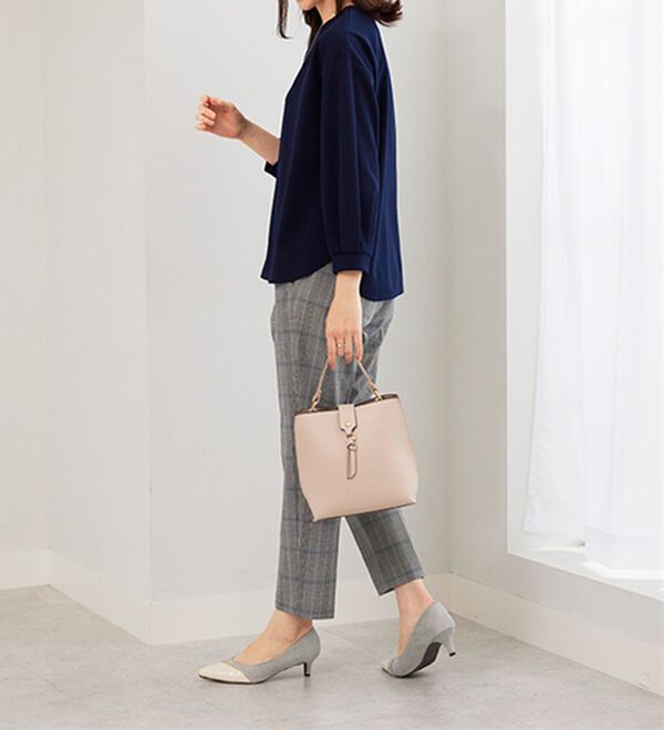 BELLUNA（ベルーナ）の「サマ見え！美脚テーパードパンツ（テーパードパンツ）」｜詳細画像