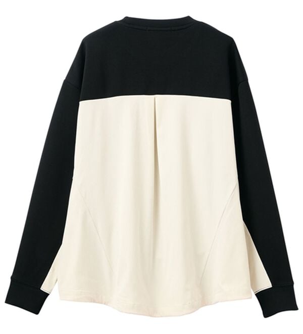 RANAN（ラナン）の「切替デザインプルオーバー＜ｍａｒｉｅ　Ｃｌａｉｒｅ　ＳＰＯＲＴ＞（カットソー）」｜詳細画像