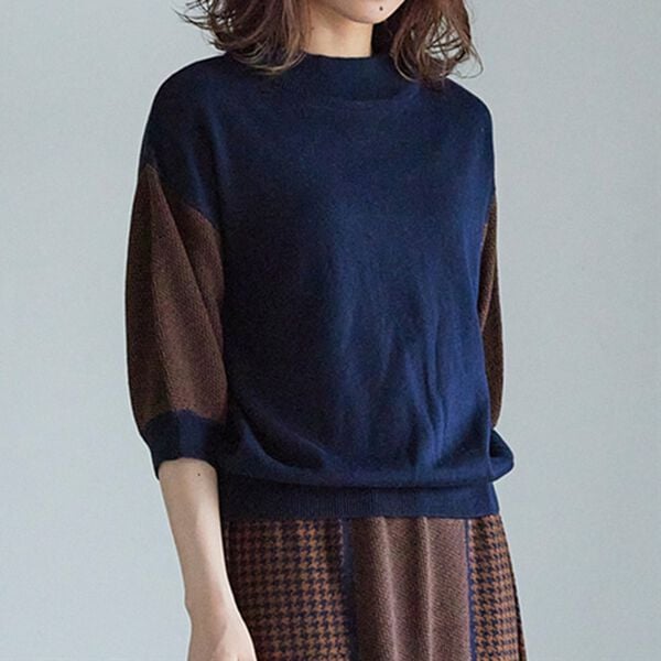 RANAN（ラナン）の「編柄切替ニットセットアップ（ニット・セーター）」｜詳細画像