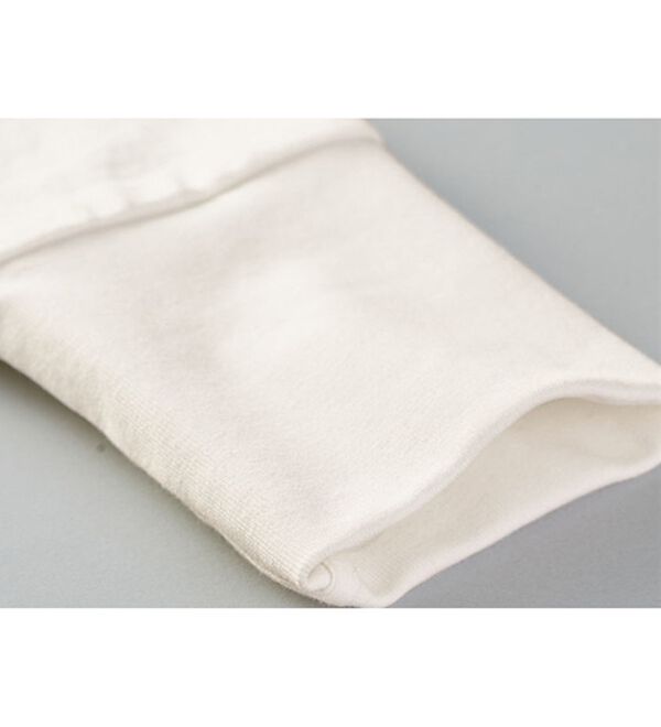 BELLUNA（ベルーナ）の「よれにくい！大人のロゴロングＴシャツ（カットソー）」｜詳細画像