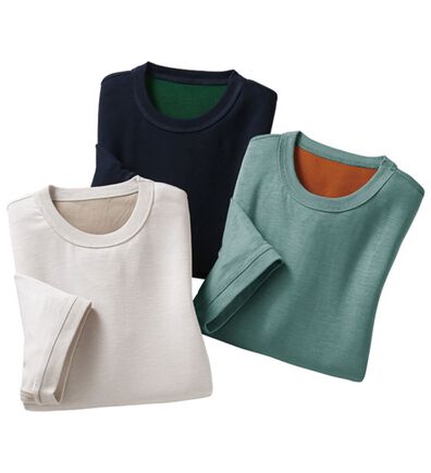 「【３色組】大人のリバーシブルＴシャツ（メンズカットソー）」