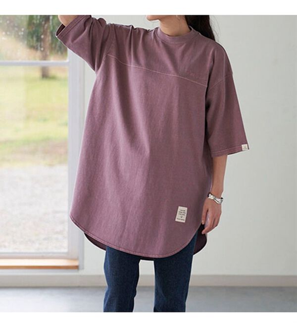 BELLUNA（ベルーナ）の「ビンテージ風コットン１００％刺しゅう入りチュニック（チュニック）」｜詳細画像