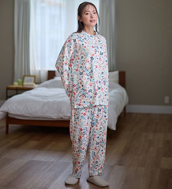 LAVIENNE（ラヴィエンヌ）の「綿入りキルトパジャマ（パジャマ・ルームウェア）」｜詳細画像