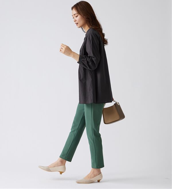 BELLUNA（ベルーナ）の「モチーフレースピンタック使いチュニック（チュニック）」｜詳細画像