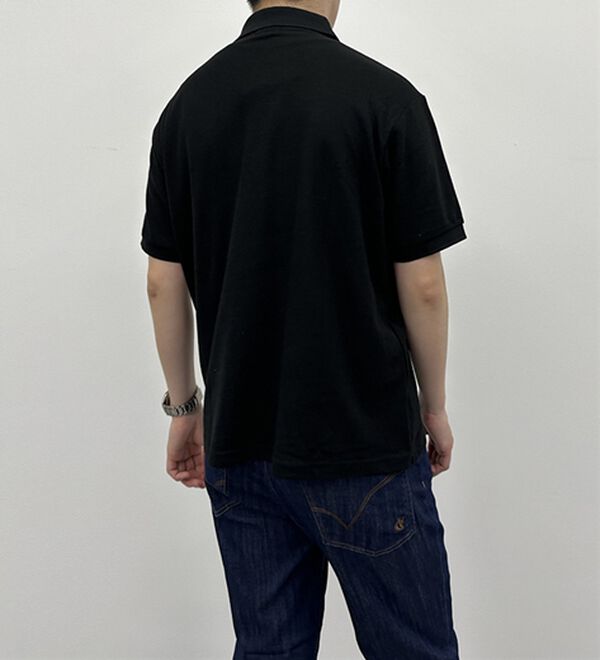 「＜アーノルド　パーマー＞ワンポイント刺しゅう鹿の子ポロシャツ（長袖・半袖）（メンズポロシャツ）」｜詳細画像