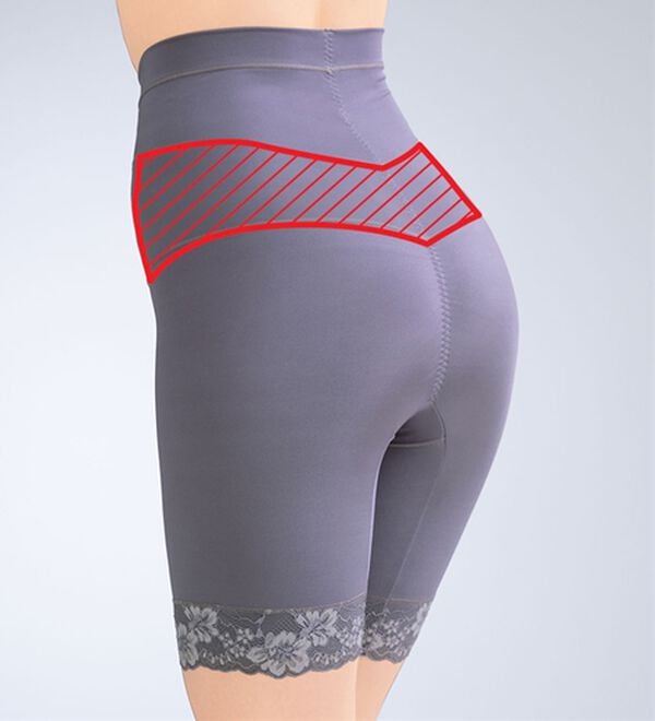 「【５色組】ハイウエストでハミ肉すっぽりガードル（ショーツ）」｜詳細画像