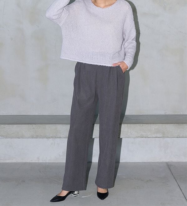 RANAN（ラナン）の「モヘアタッチローゲージシアーニット（ニット・セーター）」｜詳細画像