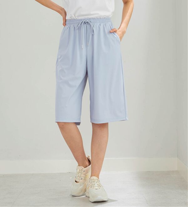 BELLUNA（ベルーナ）の「ヒンヤリ爽快！ゆったりハーフパンツ（その他パンツ）」｜詳細画像