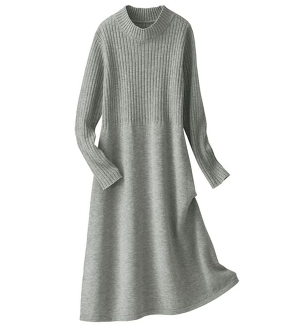 BELLUNA（ベルーナ）の「シャギー使いベストニットアンサンブル（アンサンブル）」｜詳細画像