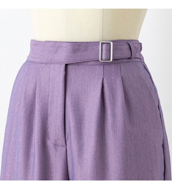 RANAN（ラナン）の「ウエストベルトコクーンパンツ（フルレングスパンツ）」｜詳細画像