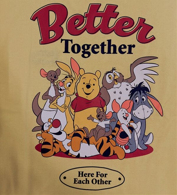 BELLUNA（ベルーナ）の「＜Disney＞【プー】バックプリントボックスシルエットTシャツ（Tシャツ）」｜詳細画像