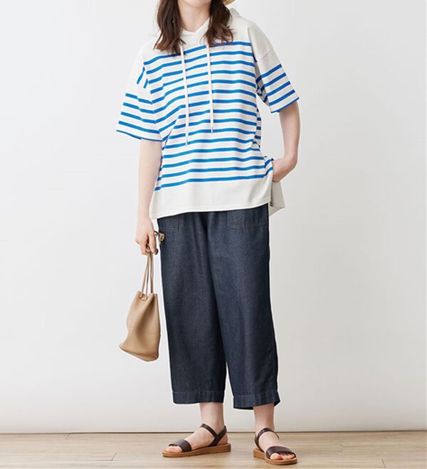 Viola e Viola（ヴィオラ エ ヴィオラ）の「デニム素材ゆるシルエットバルーンパンツ（その他パンツ）」｜詳細画像