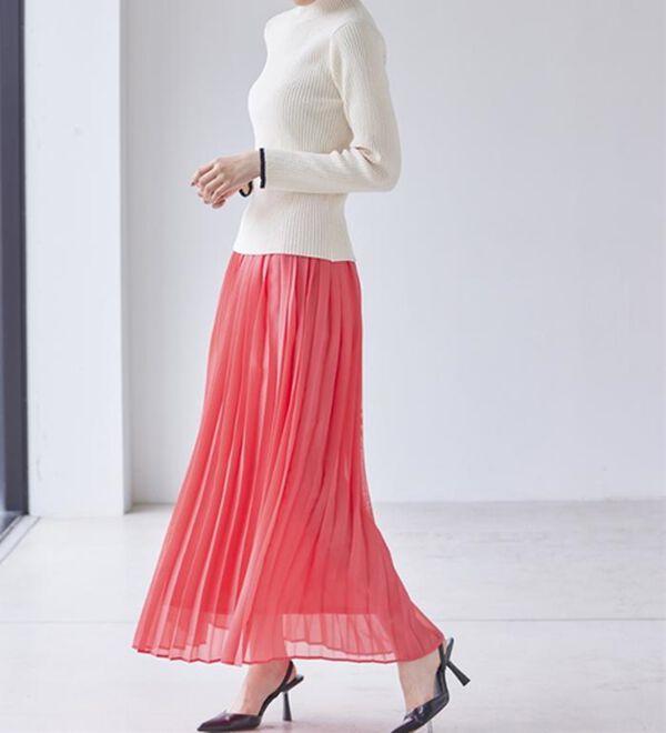 RANAN（ラナン）の「プリーツロングスカート（ロングスカート）」｜詳細画像