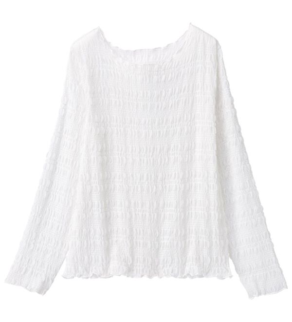 RANAN（ラナン）の「シャーリングプルオーバー（カットソー）」｜詳細画像